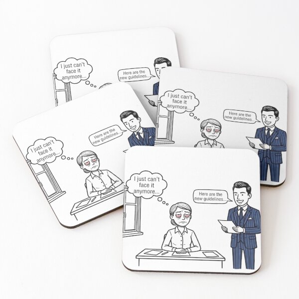 Item preview, Office Burnout vs New Rules designed and sold by NUTMA Design.