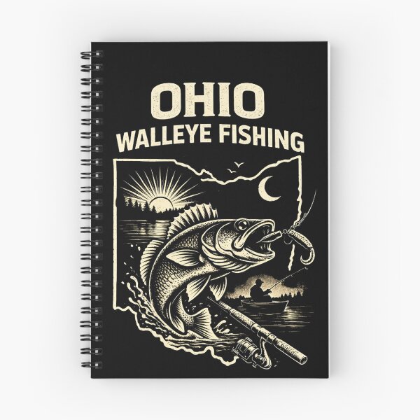 Item preview, Ohio Walleye Fishing Shirt – Lake Erie Angler Tee, Ohio Fishing Design, Walleye Fisherman Gift, Midwest Fishing Shirt designed and sold by WildWonderfulWear.