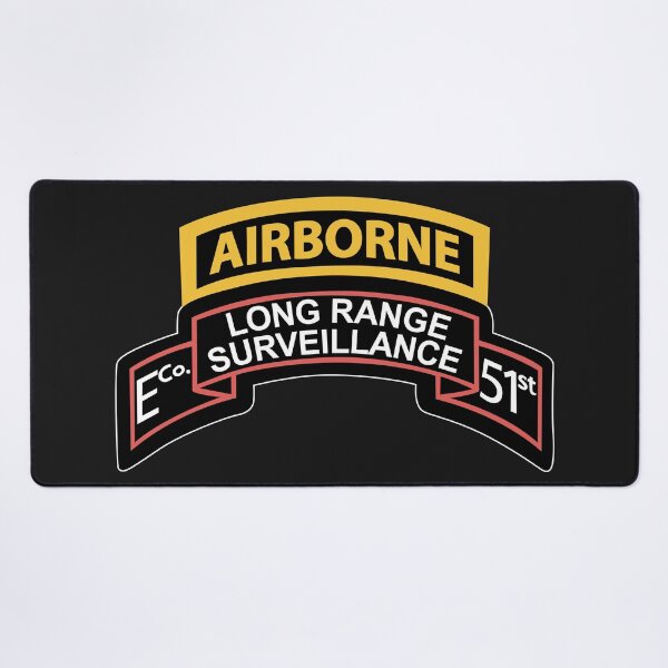 Item preview, Army - Airborne Ranger - E Company- 51st Infantry (Ranger) w Airborne Tab X 300 designed and sold by Military Insignia Products.