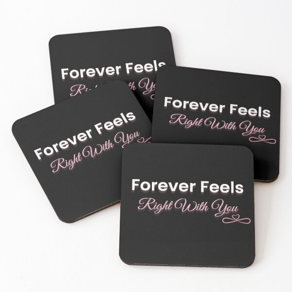 Item preview, Forever Love Quote Romantic Gift Sticker Shirt Hoodie designed and sold by MarshaMuse.