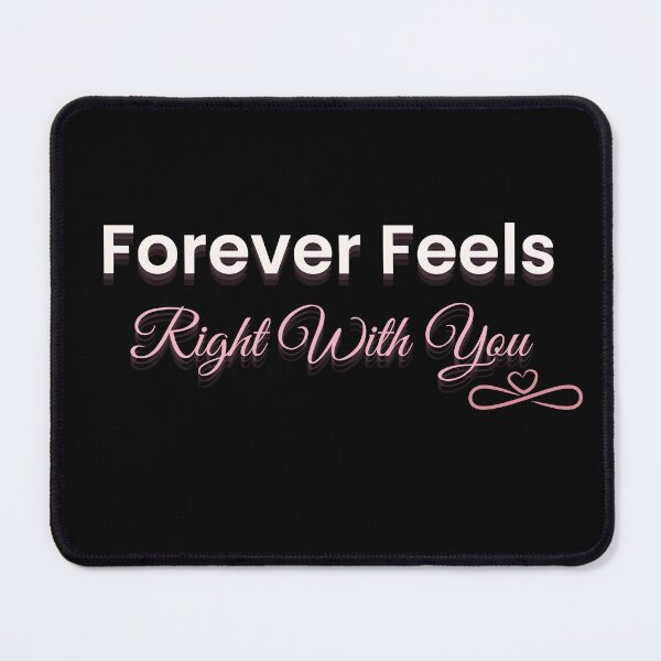 Item preview, Forever Love Quote Romantic Gift Sticker Shirt Hoodie designed and sold by MarshaMuse.