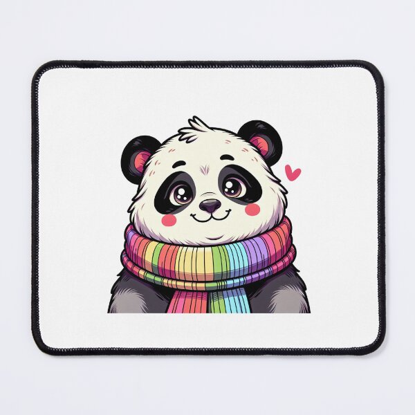 Item preview, Cute Cozy Rainbow Panda designed and sold by ShopThousand.
