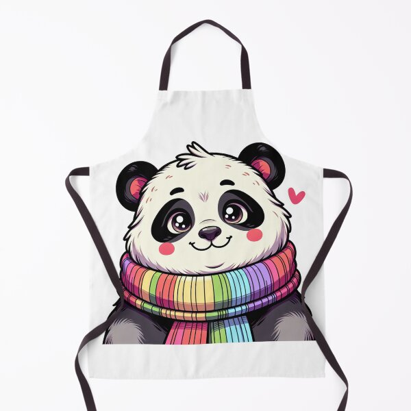 Item preview, Lindo y acogedor panda arcoíris designed and sold by ShopThousand.