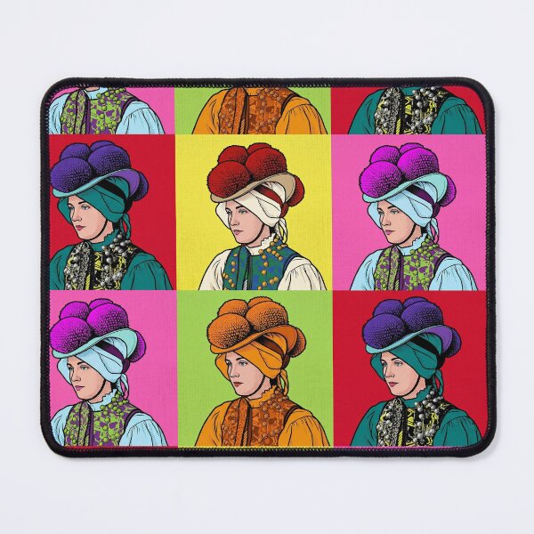 Item preview, Black Forest Girl Pop Art – Tradition meets Modernity designed and sold by iL PhotoArt Germany.