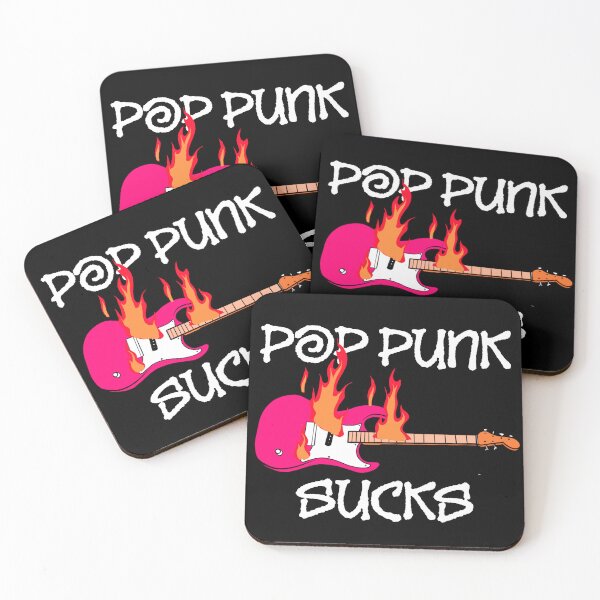 Item preview, Pop punk sucks guitar designed and sold by sanwr.