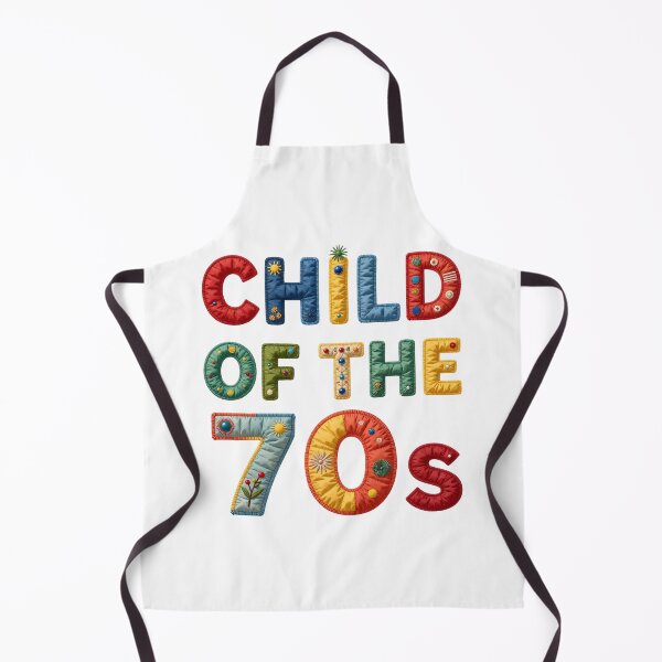 Item preview, CHILD OF THE 70s - IN COLORFUL FAUX LETTERING designed and sold by AlexOBrienArt.
