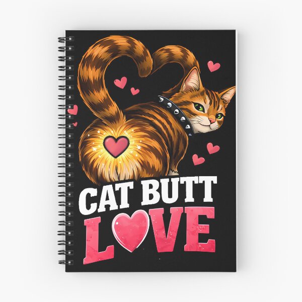Item preview, Cat Butt Heart Funny Valentine Cat designed and sold by Cat-butt-shirts.
