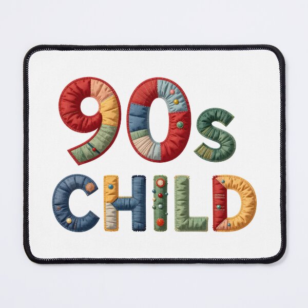 Item preview, 90s CHILD - IN COLORFUL FAUX LETTERING designed and sold by AlexOBrienArt.