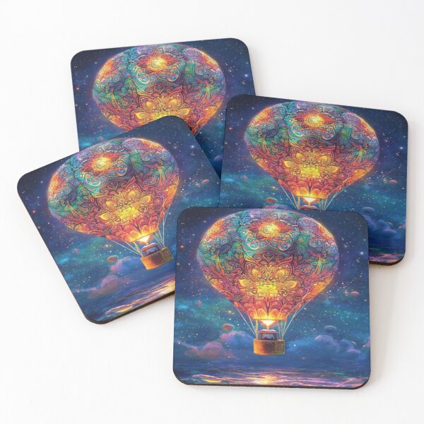 Item preview, Dreamy celestial night sky balloon  designed and sold by NivyasArtistry.