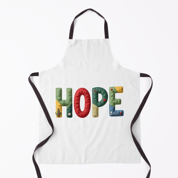 Item preview, HOPE - IN COLORFUL FAUX LETTERING designed and sold by AlexOBrienArt.
