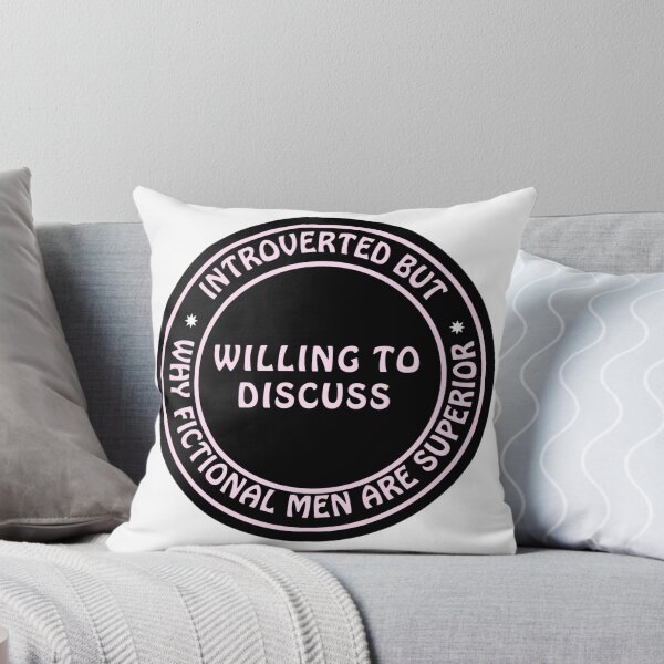 Item preview, Introverted but willing to discuss designed and sold by BookishBoutique  Bliss.