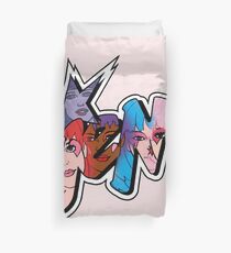 Jem and the Holograms - Logo - Group Color Duvet Cover