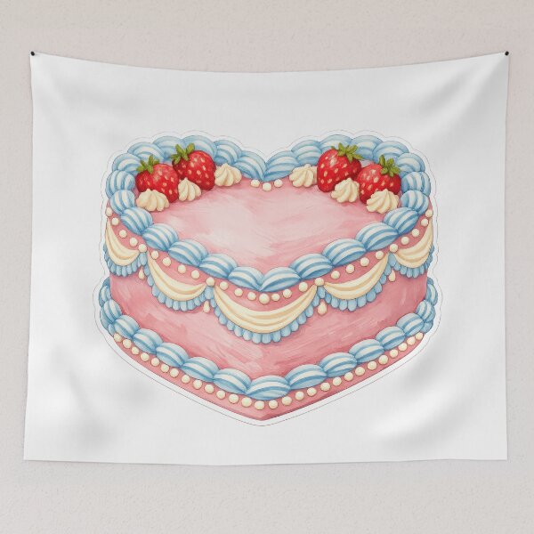 Item preview, Vintage Piped Old Fashioned Buttercream Cake designed and sold by scicilysimonee.