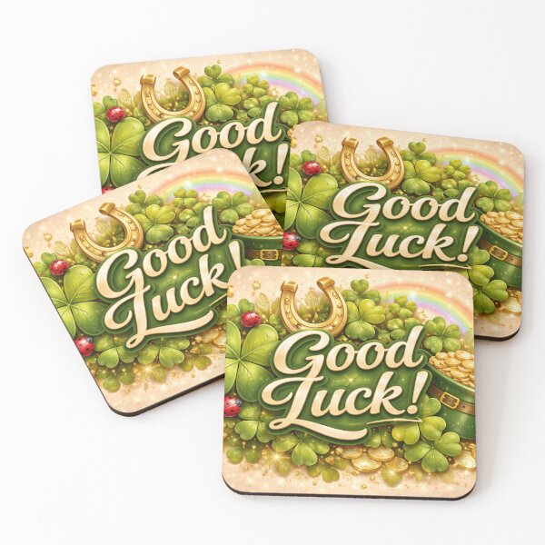 Item preview, Good Luck Shamrock Pot of Gold Design designed and sold by CLOUTKULT.