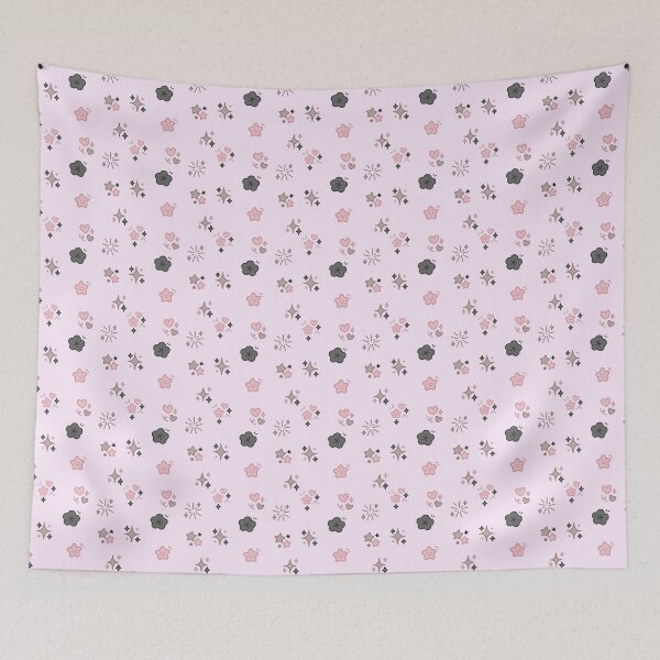 Item preview, cute flower, flowers, stars, heart pattern designed and sold by Smuchie.