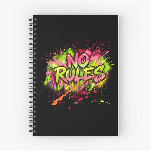 Item preview, No Rules- Underground Graffiti Streetwear T-Shirt designed and sold by typoinspired.