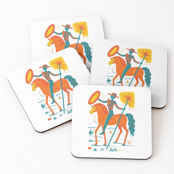 Item preview, Sun Knight on Horse | Retro Folk Art Vintage Graphic designed and sold by HBDStudio.