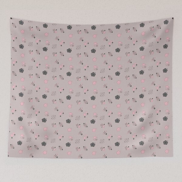 Item preview, cute flower, flowers, stars, heart pattern designed and sold by Smuchie.