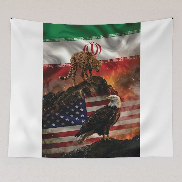 Item preview, IRAN VS USA - WHITE designed and sold by Marlon Oseguera.