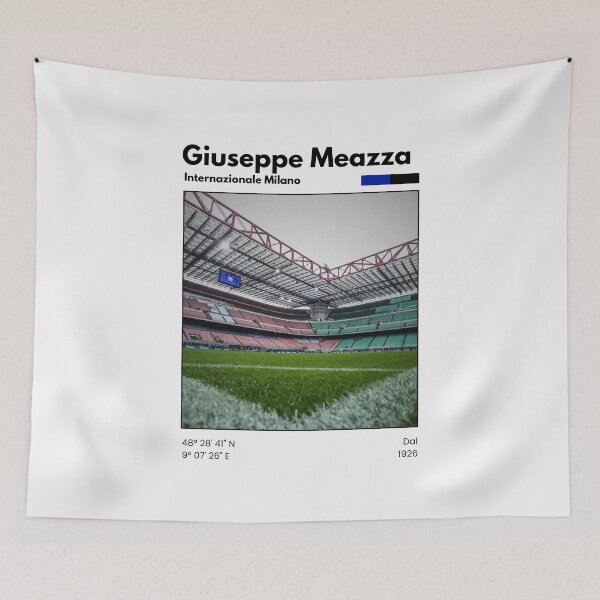 Artikelvorschau, Giuseppe Meazza - San Siro | Stadionplakat von Inter Mailand | Italien entworfen und verkauft von Sarabinala.