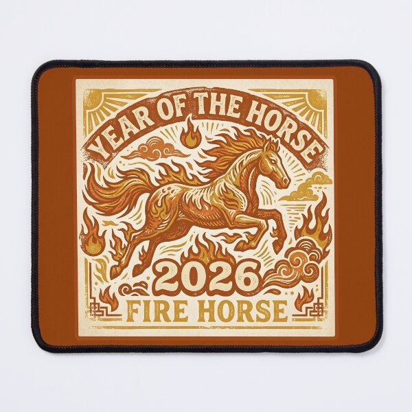 Item preview, Year of the Horse 2026 Fire Horse Shirt – Vintage Western Cowboycore Zodiac designed and sold by Frog Level Treasures.