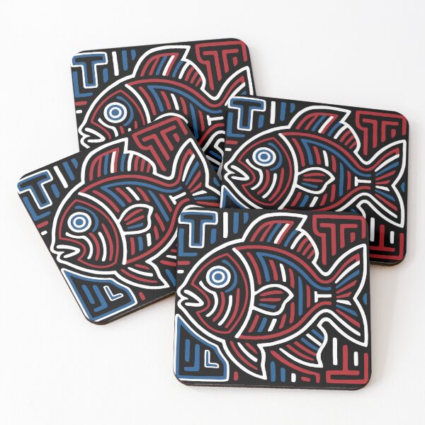 Item preview, Panama mola fish designed and sold by Melquidedec.