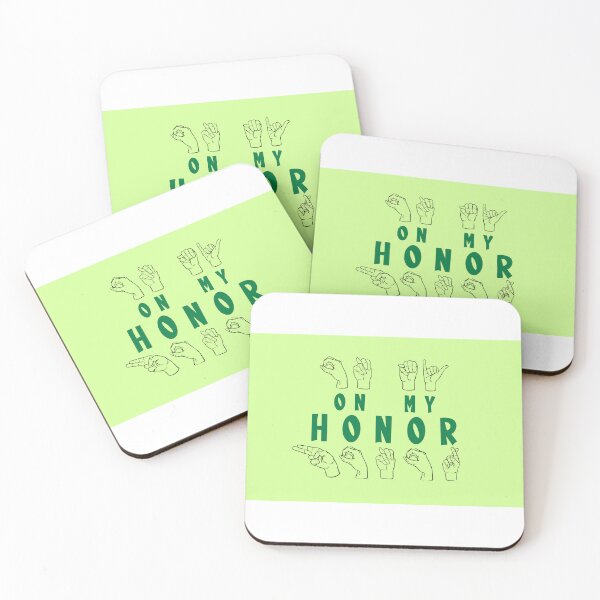 Item preview, On My Honor designed and sold by PrettyOkayCo.