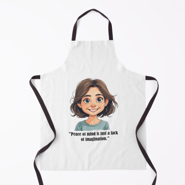 Item preview, "Peace of mind is just a lack of imagination." - Ariel @ spunkyZeST designed and sold by spunkyZeST.