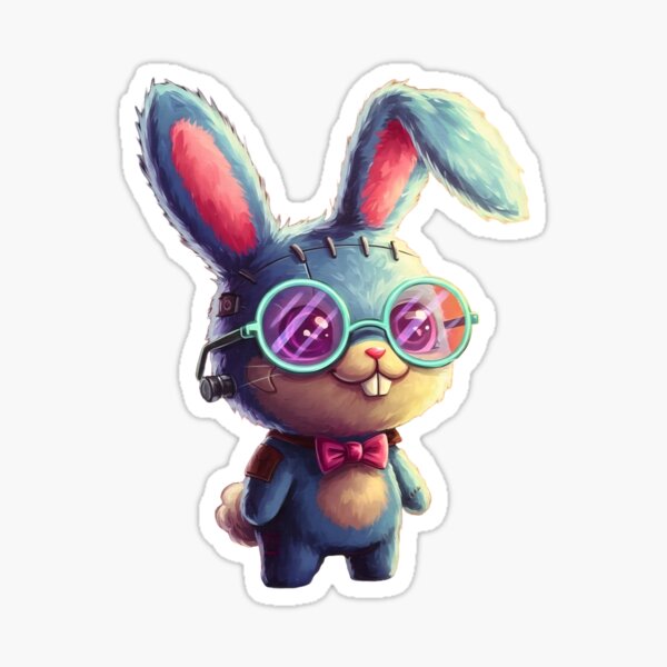 Frankenpetz Bunnyz - Tiny Sparkle (Unit #02) Sticker
