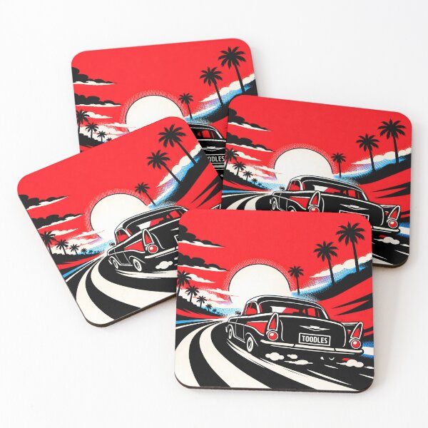 Item preview, Chasing the Sunset (Black, White & Blue) designed and sold by Abzed.