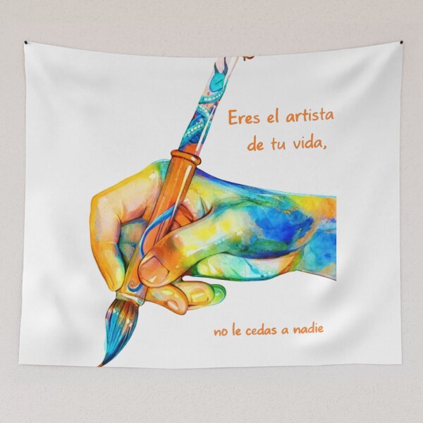 Item preview, You are the Artist of Your Life - Watercolor Motivational Phrase designed and sold by Skully-Studio.