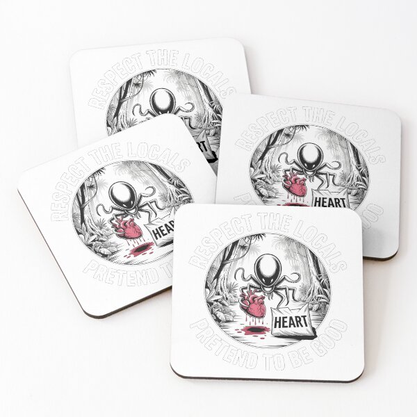 Item preview, Respect the local, pretend to be good, spider, heart designed and sold by wizard-work.
