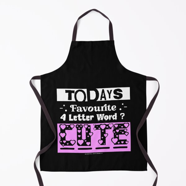Item preview, 4 Letter Word CUTE designed and sold by potluck.