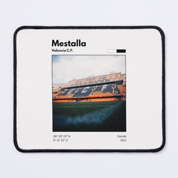 Item preview, Mestalla, Valencia - VCF Stadium Poster designed and sold by Sarabinala.