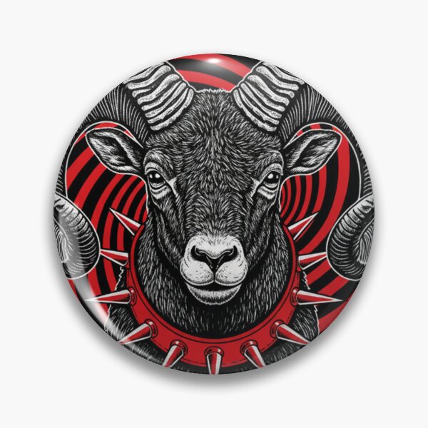 Artikelvorschau, Hypnotic Ram – Psychedelische Spiralenkunst entworfen und verkauft von HeyHas.