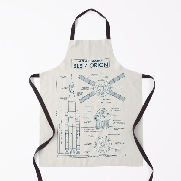 Item preview, Artemis Program. SLS and Orion Spacecraft (Blue and Bone) designed and sold by BGALAXY.