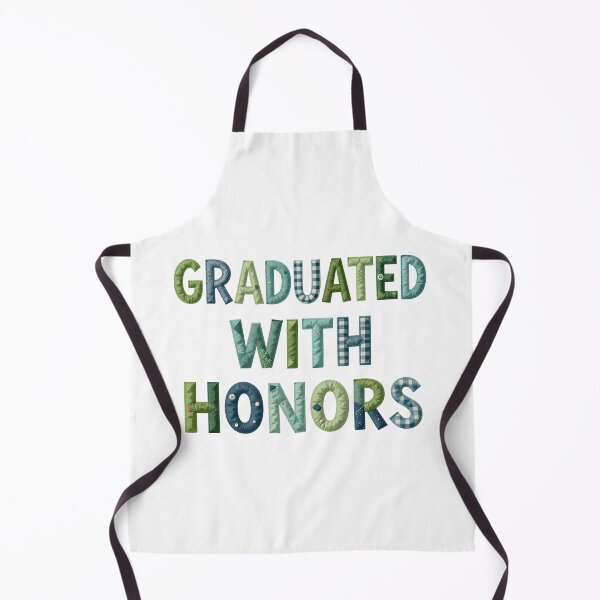 Item preview, GRADUATED WITH HONORS - IN FAUX LETTERING designed and sold by AlexOBrienArt.