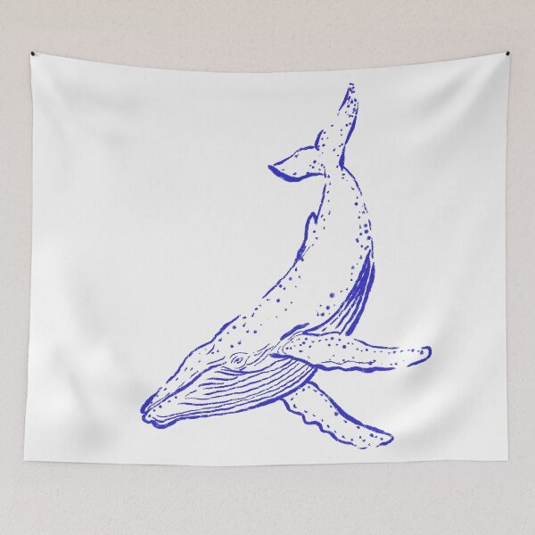 Item preview, The blue whale designed and sold by Print-Designs.