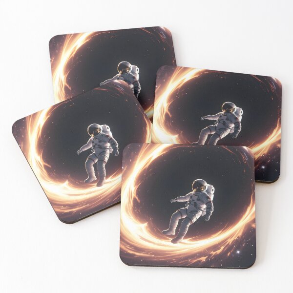 Item preview, Into the Void | Black Hole Astronaut designed and sold by SoulGraphixx.