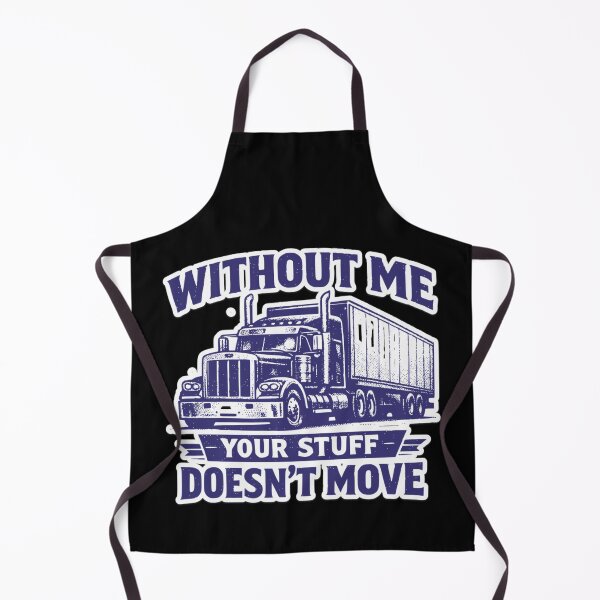 Item preview, WITHOUT ME YOUR STUFF DOESN'T MOVE / T-shirt for logistics professionals/freight forwarders designed and sold by Aaron Works.
