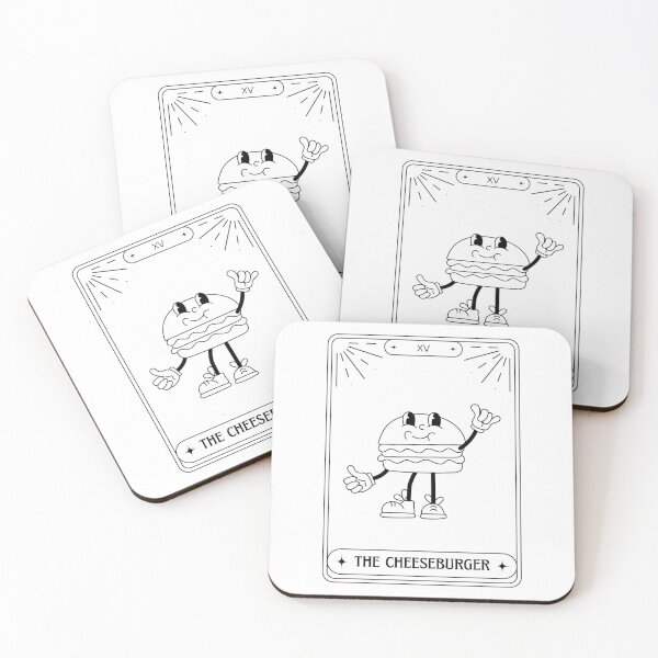 Item preview, Cheeseburger Tarot designed and sold by RiverLeigh.