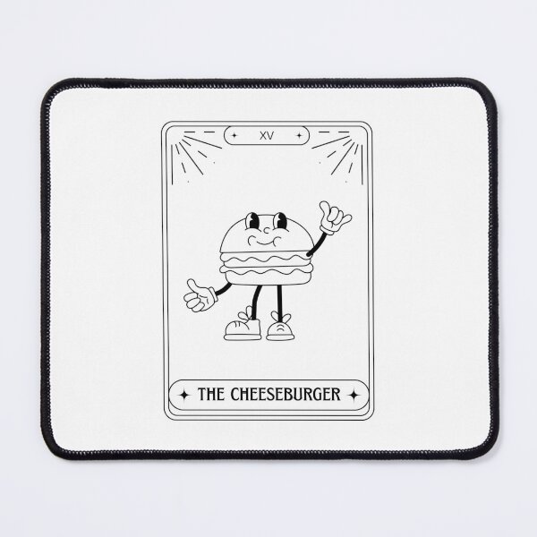 Item preview, Cheeseburger Tarot designed and sold by RiverLeigh.