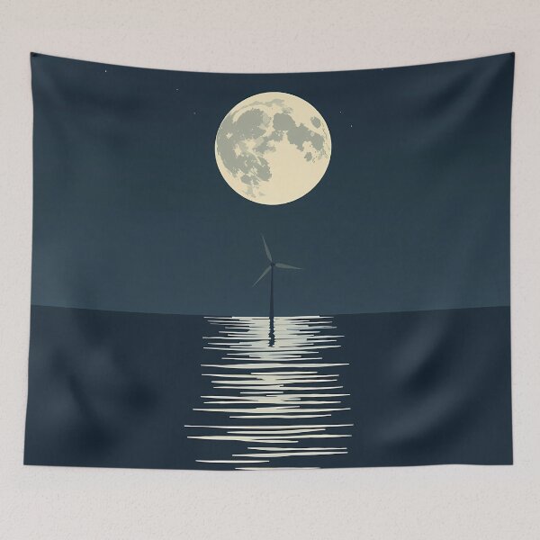 Item preview, Moonlight Turbine Reflection designed and sold by MarineIndustry.
