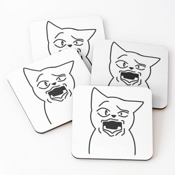 Item preview, scared cat  designed and sold by iwdgsk55.