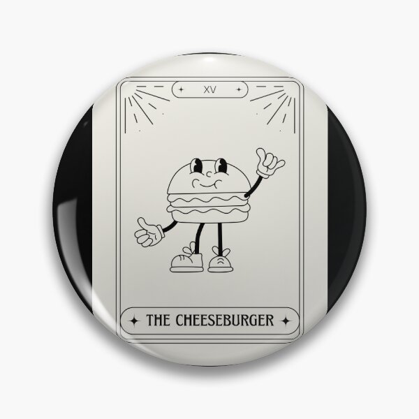 Item preview, Cheeseburger Tarot designed and sold by RiverLeigh.