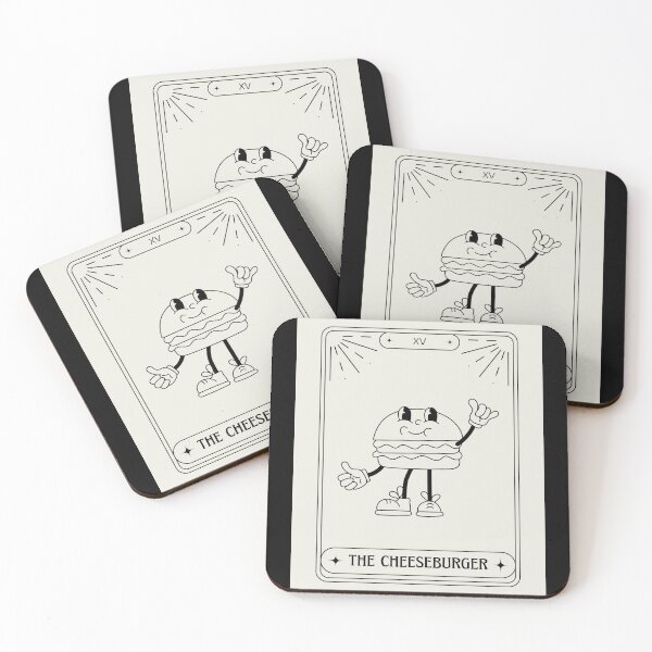 Item preview, Cheeseburger Tarot designed and sold by RiverLeigh.