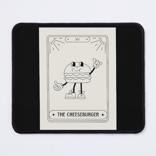 Item preview, Cheeseburger Tarot designed and sold by RiverLeigh.