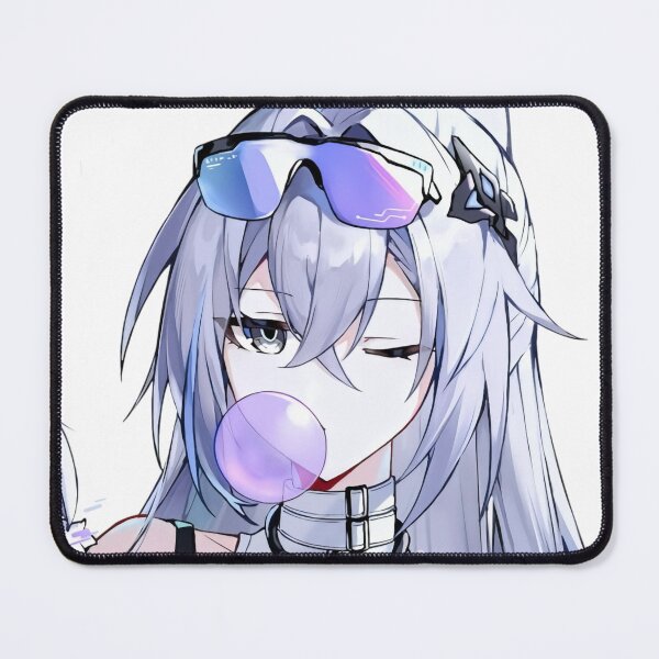 Item preview, Silver Wolf Blowing Bubble Gum Honkai Star Rail designed and sold by KomiArts.