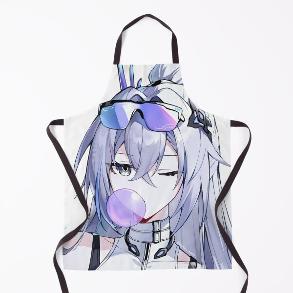 Item preview, Silver Wolf Blowing Bubble Gum Honkai Star Rail designed and sold by KomiArts.