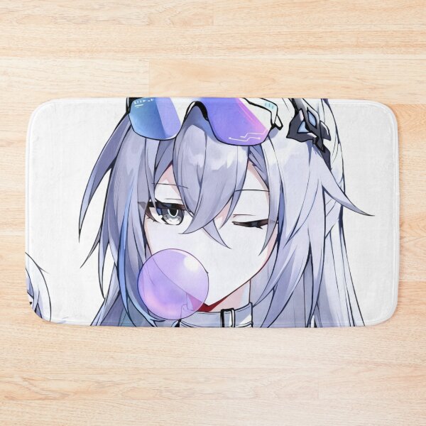 Item preview, Silver Wolf Blowing Bubble Gum Honkai Star Rail designed and sold by KomiArts.
